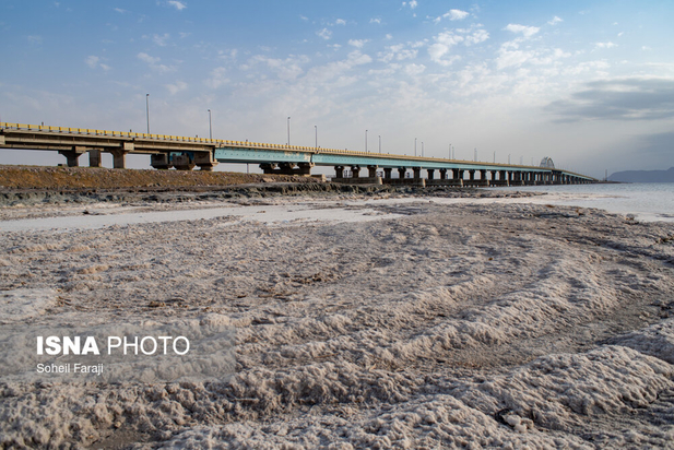 خشک شدن ۹۵ درصد آب دریاچه ارومیه