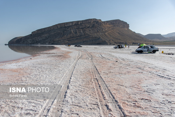 خشک شدن ۹۵ درصد آب دریاچه ارومیه
