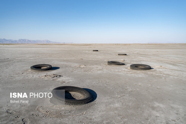 خشک شدن ۹۵ درصد آب دریاچه ارومیه