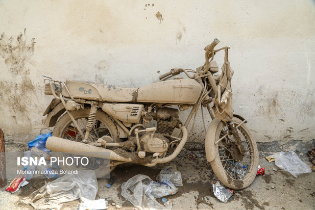 سیل در امام‌زاده داوود