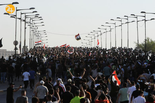 حمله هواداران مقتدی صدر به پارلمان عراق