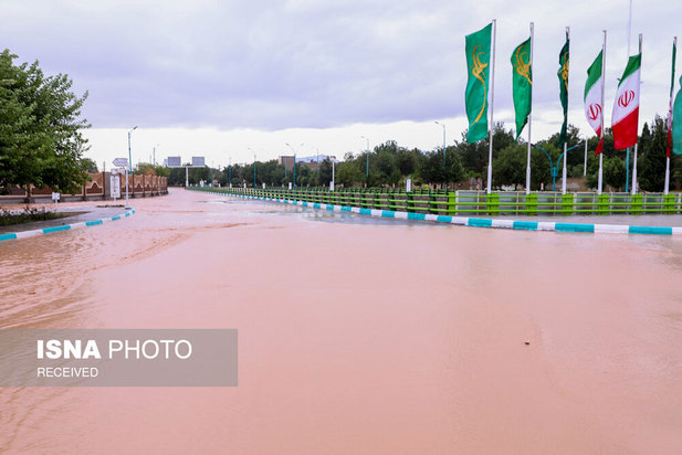 یزد بعد از وقوع سیل