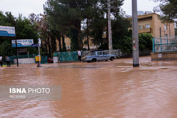 یزد بعد از وقوع سیل