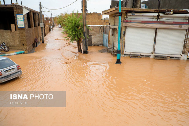 یزد بعد از وقوع سیل