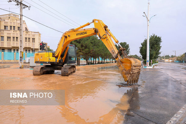 یزد بعد از وقوع سیل