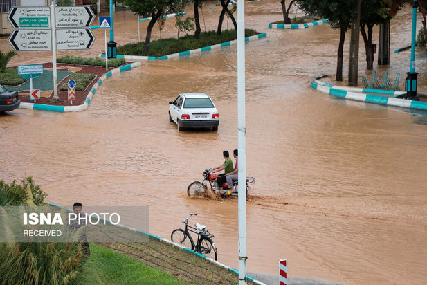 یزد بعد از وقوع سیل