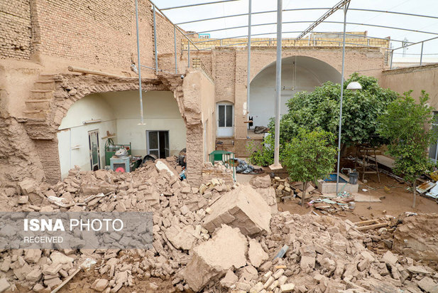 یزد بعد از وقوع سیل