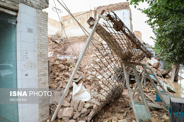 یزد بعد از وقوع سیل