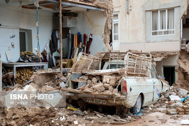 یزد بعد از وقوع سیل