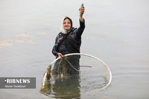 نخستین قرق شکنی ماهیگیری زنان در بابل
