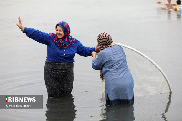 نخستین قرق شکنی ماهیگیری زنان در بابل