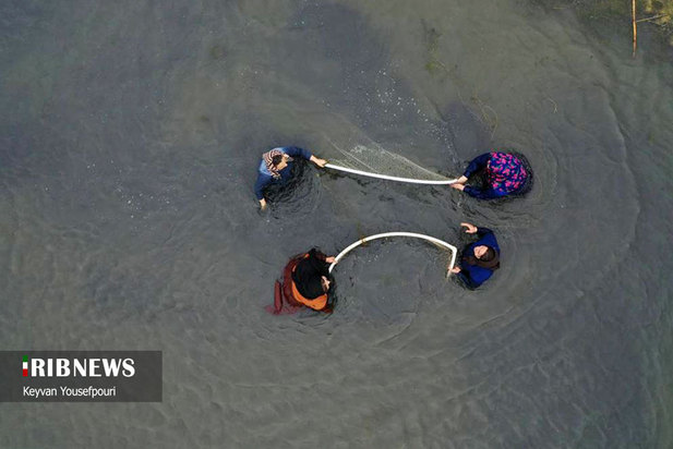 نخستین قرق شکنی ماهیگیری زنان در بابل