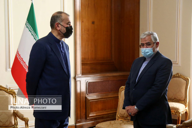 دیدار دبیر کل جهاد اسلامی فلسطین با وزیر امور خارجه