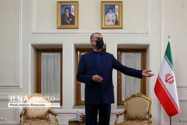 دیدار دبیر کل جهاد اسلامی فلسطین با وزیر امور خارجه