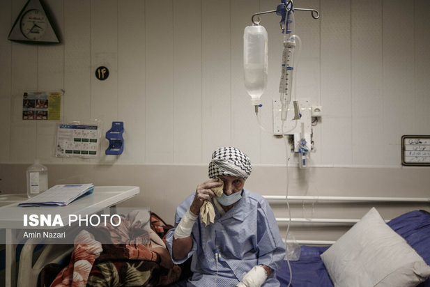 بیمارستان رازی اهواز در پیک هفتم کرونا