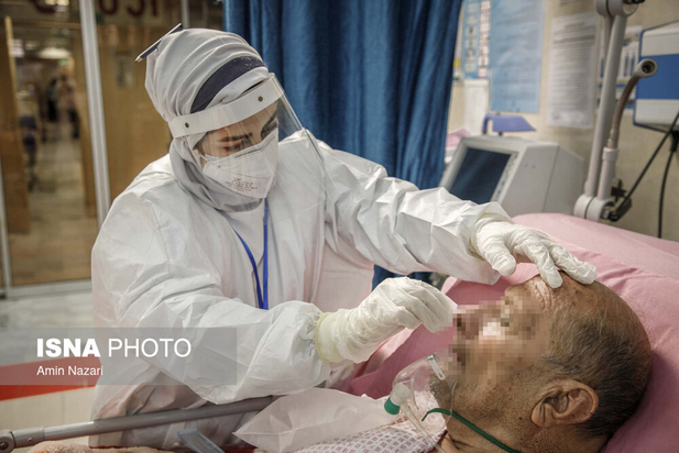 بیمارستان رازی اهواز در پیک هفتم کرونا