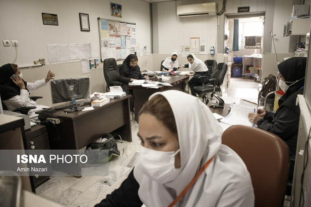 بیمارستان رازی اهواز در پیک هفتم کرونا