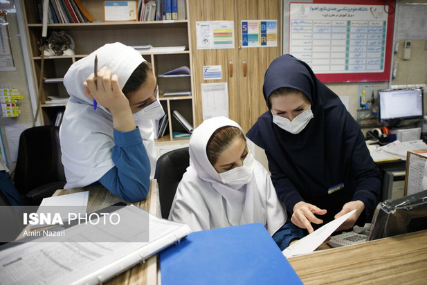 بیمارستان رازی اهواز در پیک هفتم کرونا