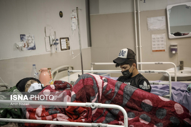 بیمارستان رازی اهواز در پیک هفتم کرونا