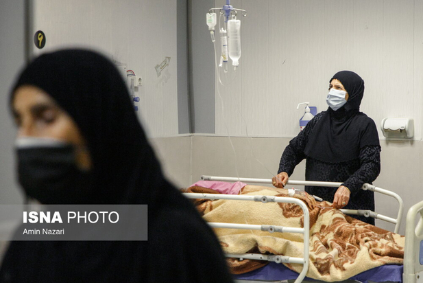 بیمارستان رازی اهواز در پیک هفتم کرونا