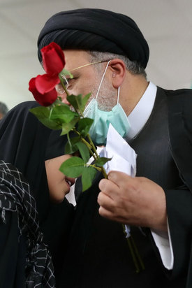 دیدار رئیس‌جمهور با مردم جیرفت