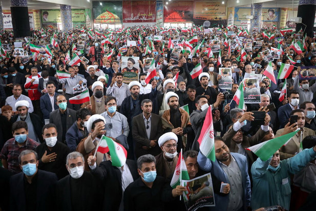 دیدار رئیس‌جمهور با مردم جیرفت