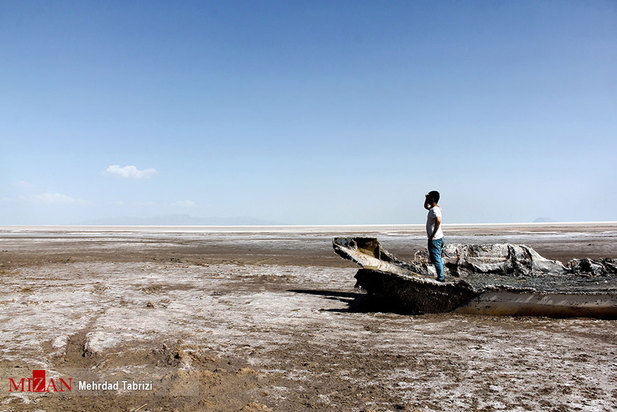 نفس‌های آخر دریاچه ارومیه