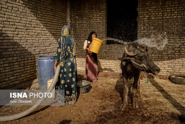آبرسانی به روستاهای درگیر تنش آبی در حمیدیه