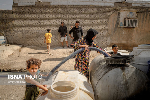 آبرسانی به روستاهای درگیر تنش آبی در حمیدیه