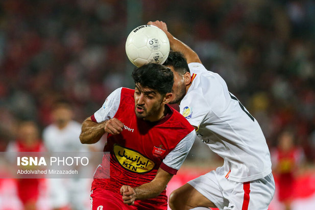 بازی جذاب پرسپولیس و فولاد