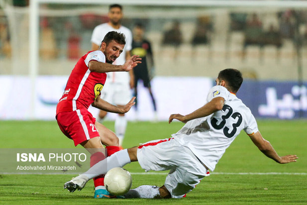 بازی جذاب پرسپولیس و فولاد