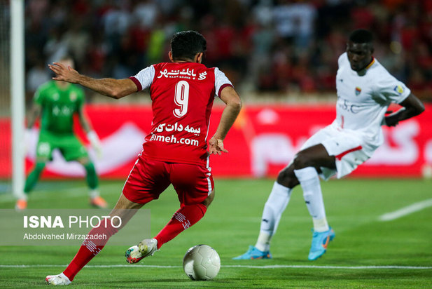 بازی جذاب پرسپولیس و فولاد