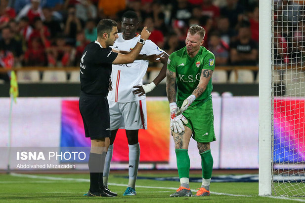 بازی جذاب پرسپولیس و فولاد