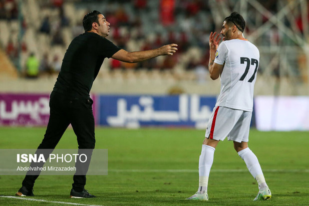 بازی جذاب پرسپولیس و فولاد