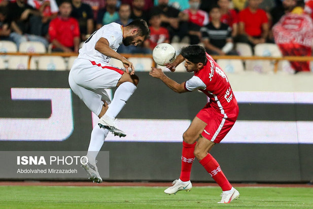 بازی جذاب پرسپولیس و فولاد