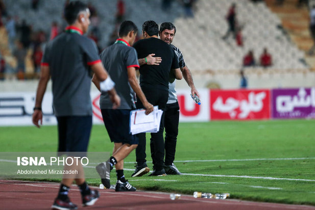 بازی جذاب پرسپولیس و فولاد