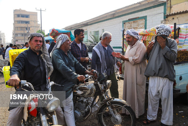 برداشت خارک و رطب در شادگان