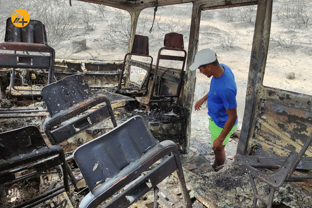 آتش در الجزایر