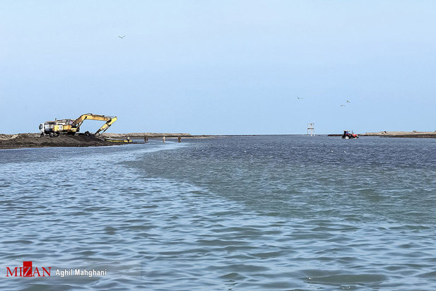 لایروبی خلیج گرگان