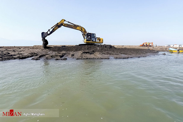لایروبی خلیج گرگان