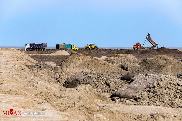 لایروبی خلیج گرگان