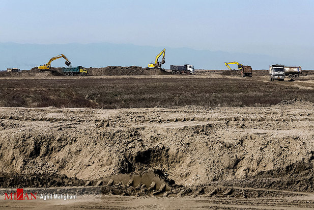 لایروبی خلیج گرگان
