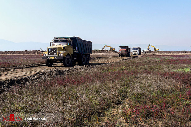 لایروبی خلیج گرگان