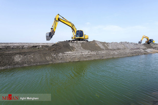 لایروبی خلیج گرگان