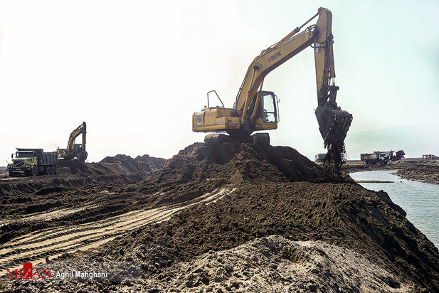 لایروبی خلیج گرگان