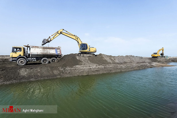 لایروبی خلیج گرگان