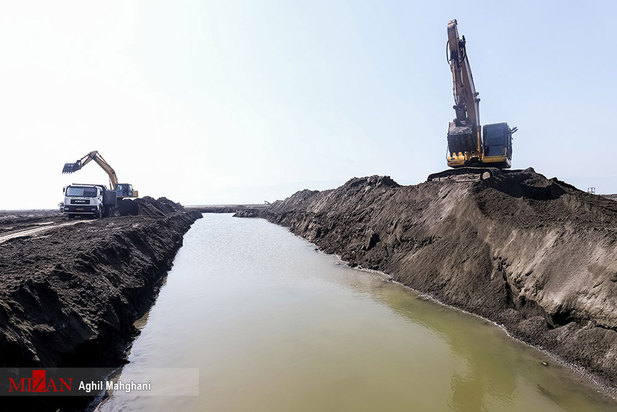 لایروبی خلیج گرگان