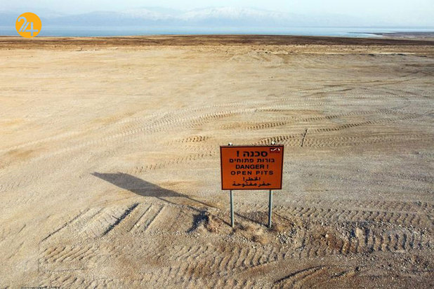 دریای مرده در آستانه نابودی