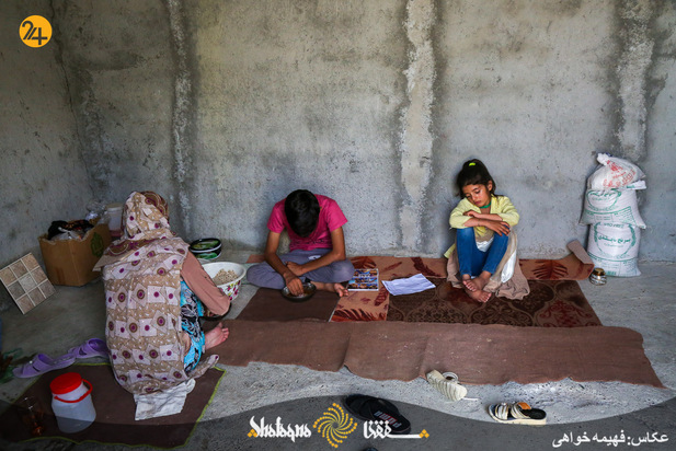 زندگی با فقر و بیماری در بشاگرد