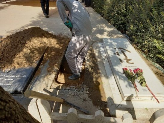 خاکسپاری امین تارخ